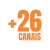 26 canais